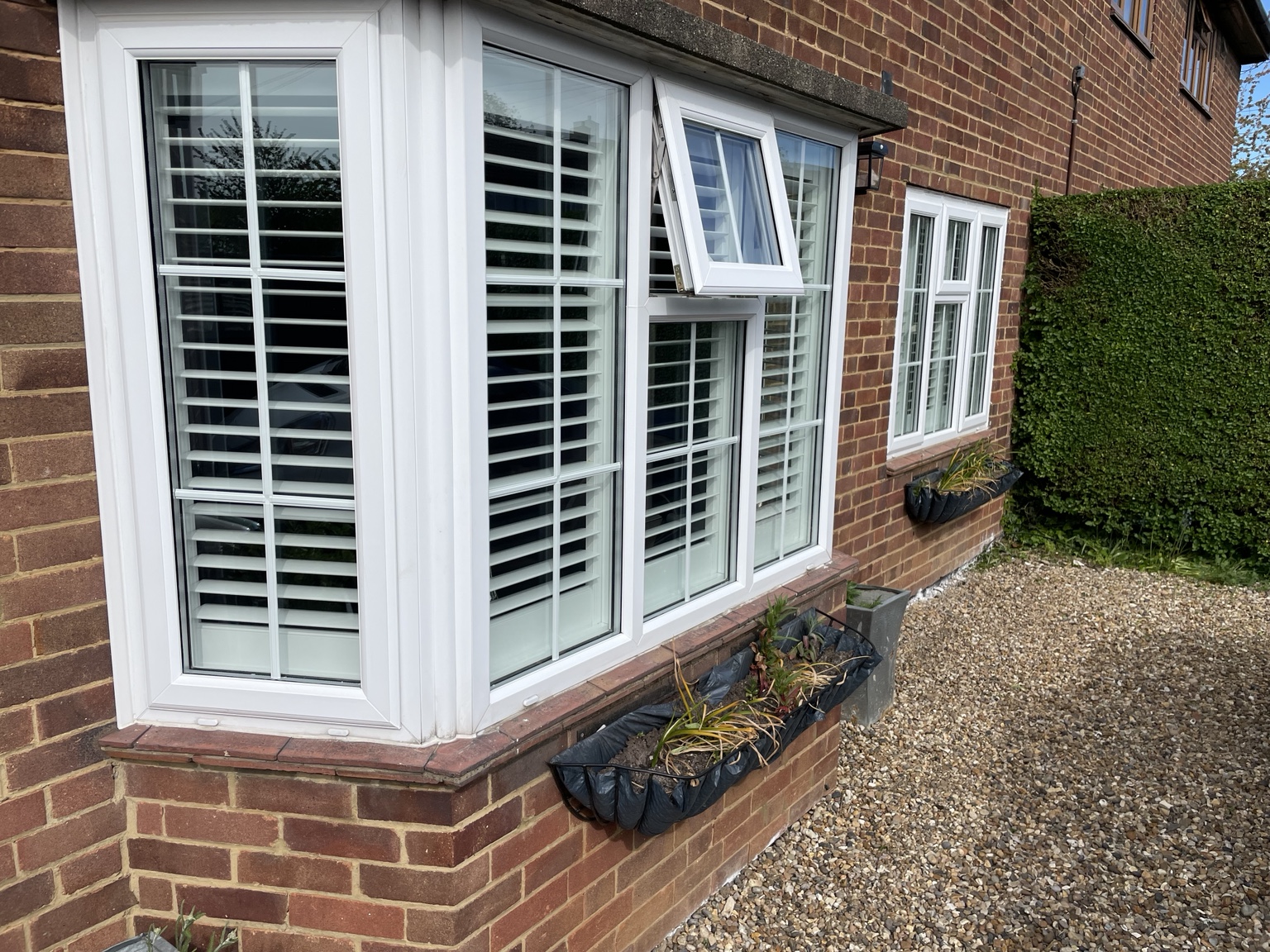 Exterior shutter view