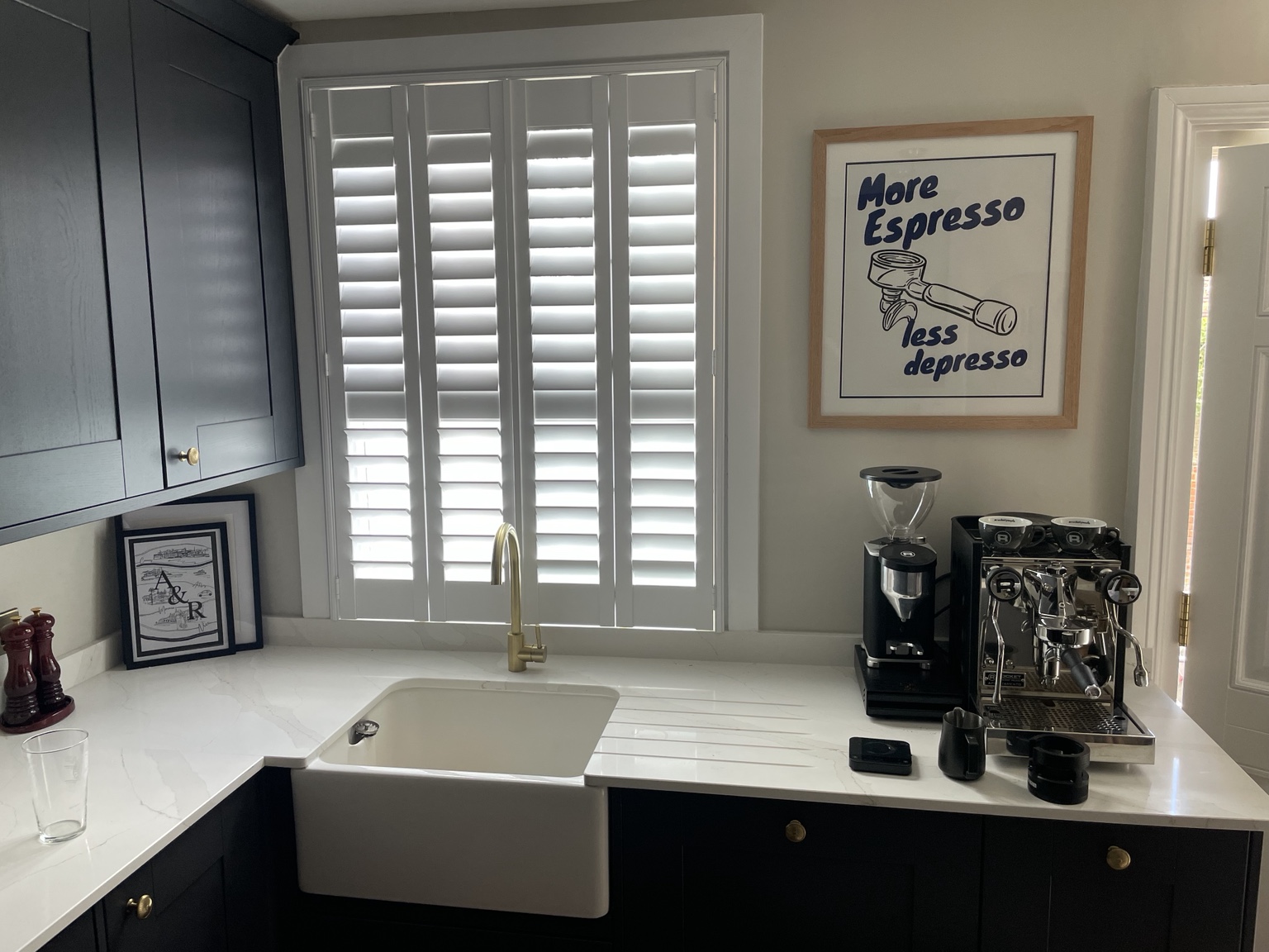 Kitchen shutters